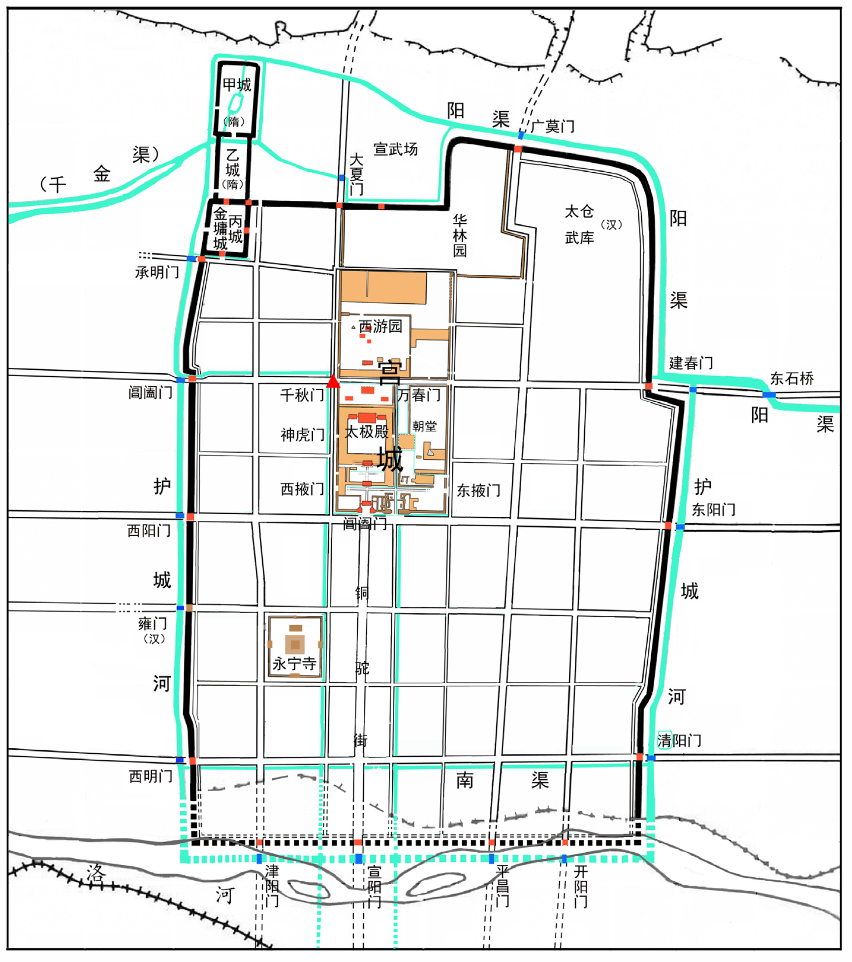 西安市区最新地图,西安市区最新地图，探索古都的新面貌